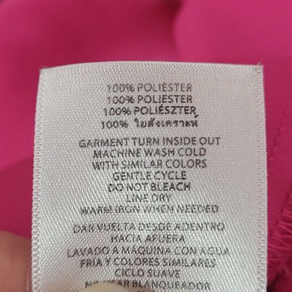 Michael Kors spicy pink zippered shirt - Picture 7 of 7